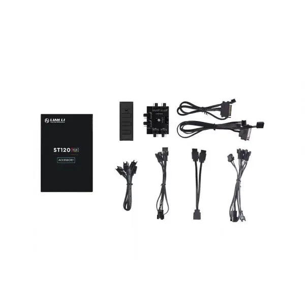 Lian Li ST120 ARGB PWM Triple Pack Noir Lian Li ST120 ARGB PWM Triple Pack Noir